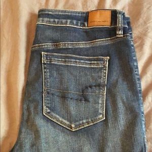 American Eagle high rise jegging crop jeans